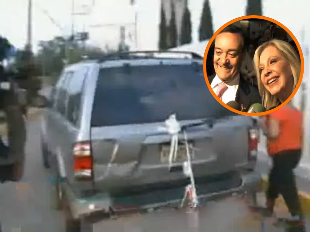 La boda de Ernestina Sodi contó con una ceremonia religiosa breve, oficiada por el padre José de Jesús Aguilar, quien también presidió el servicio en memoria de Yolanda Miranda. (Ventaneando / YouTube)