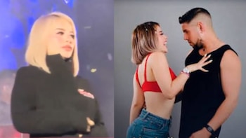 Mackeily Luján rompió en llanto durante un concierto tras terminar su relación con Dimas Ysla