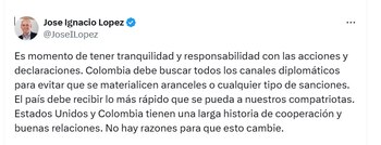 José Ignacio López, presidente de