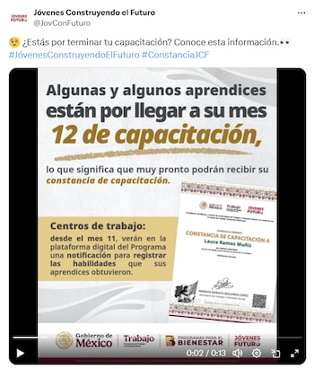 Los aprendices de Jóvenes Construyendo