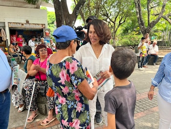 Nancy Patricia Gutiérrez, candidata del