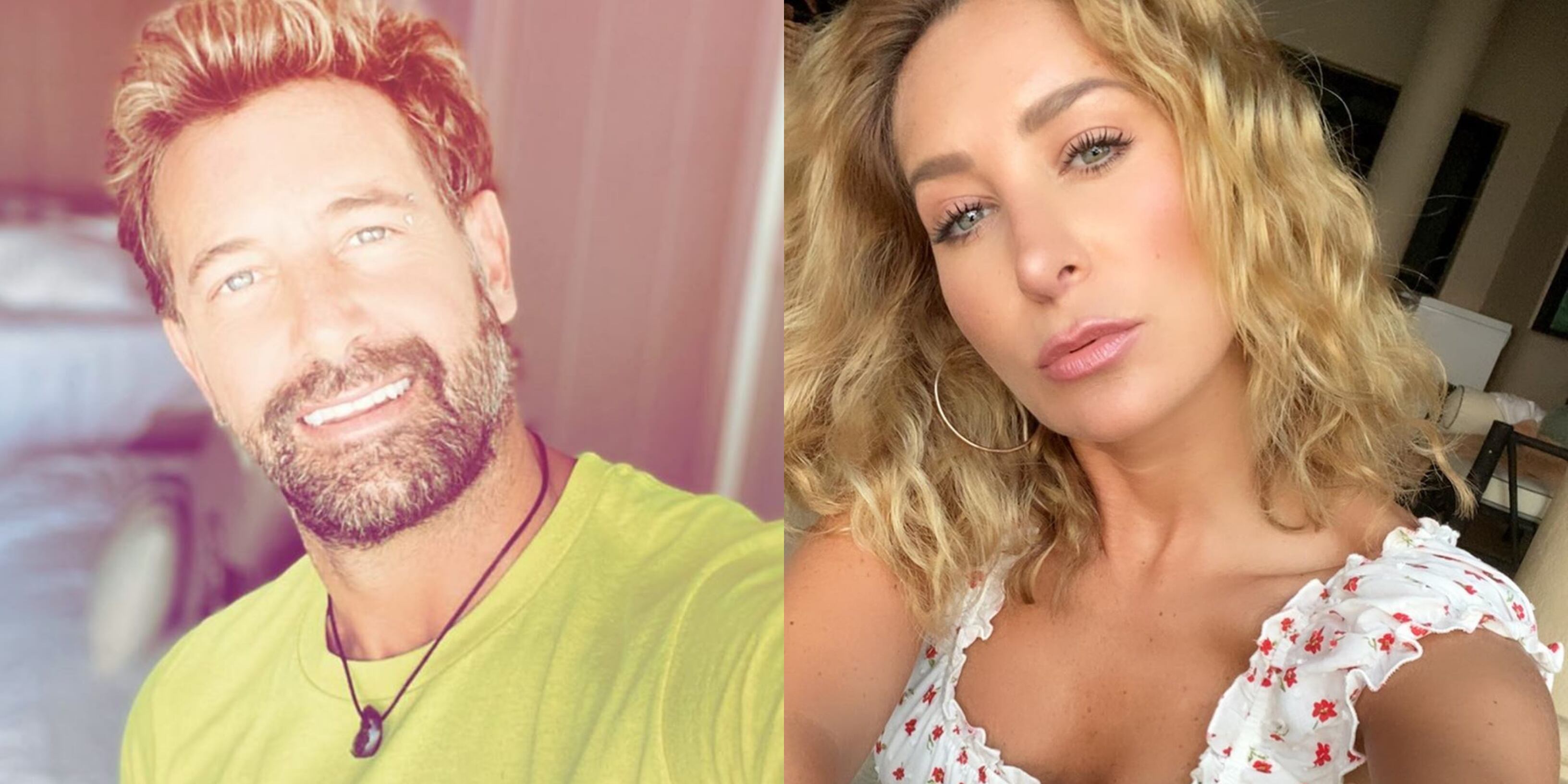 Geraldine Bazan y Gabriel Soto (Foto: Instagram@geraldinebazan/@gabrielsoto)