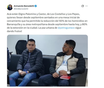 El ministro Benedetti resaltó que