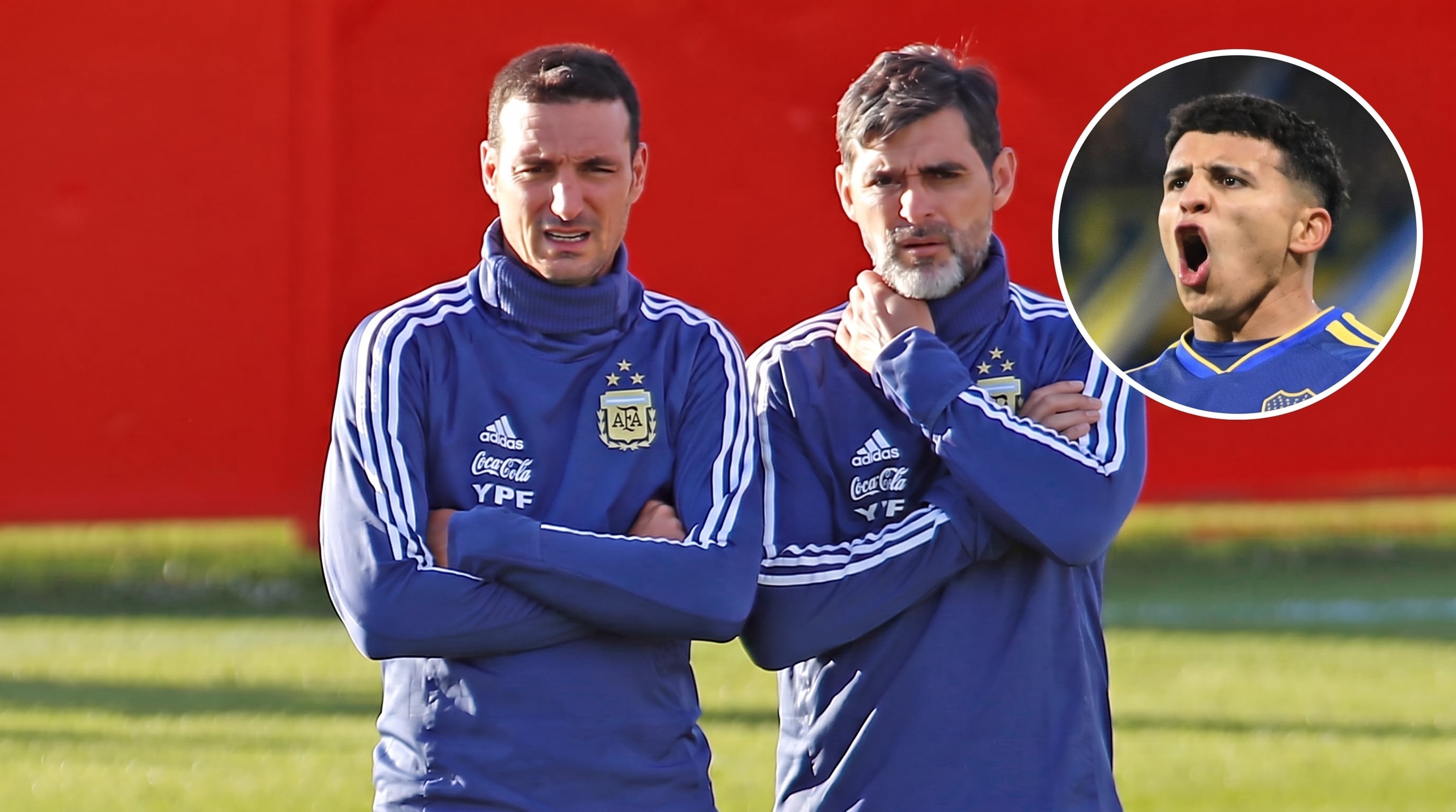 El llamado de atención que el cuerpo técnico de la Selección le hizo a la promesa de Boca Leo Flores: “Se lo dijo Scaloni”