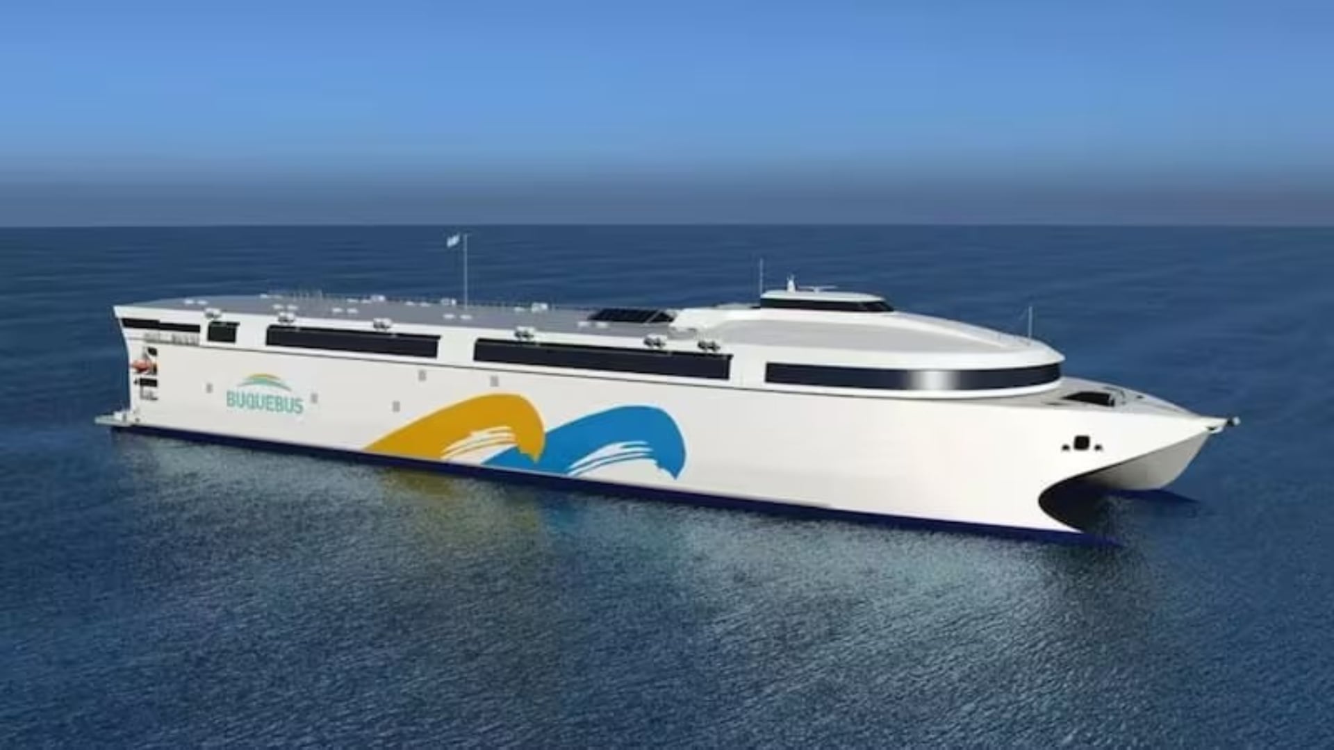 El China Zorrilla es el ferry 100% eléctrico más grande del mundo y operará entre Buenos Aires y Uruguay (Buquebus)