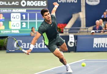 Carlos Alcaraz . (Dan Hamilton-USA