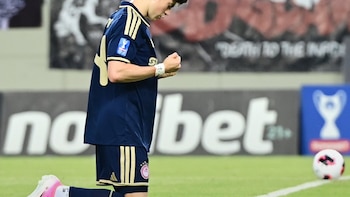 Hormiga González se estrena en Europa y marca su primer gol con el Olympiacos