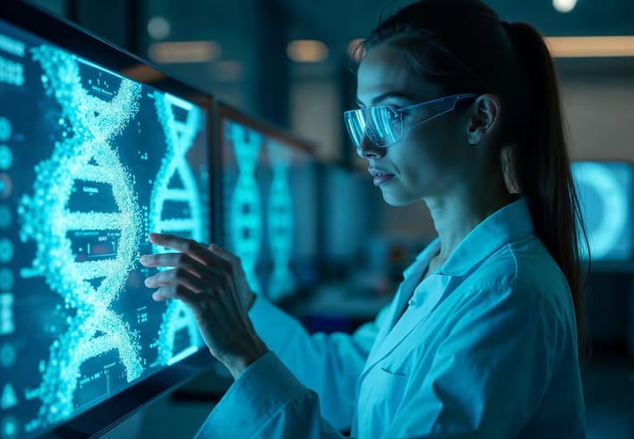 Una herramienta de edición genética permite operar con precisión sobre genes específicos involucrados en la consolidación de experiencias (Freepik)