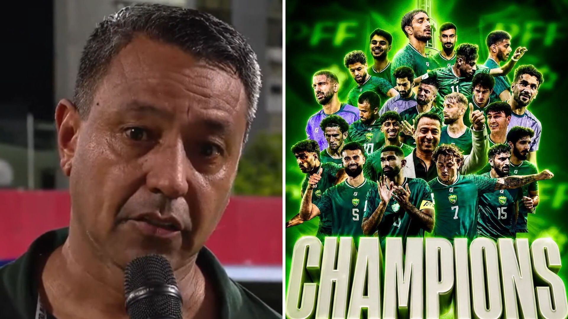 Nolberto Solano brindó emotivo mensaje tras conseguir su primer título con la selección de Pakistán.