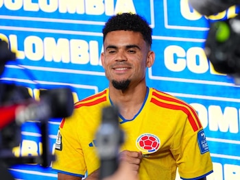 Luis Díaz fue uno de los principales protagonistas en la presentación de las alineaciones-crédito Federación Colombiana de Fútbol