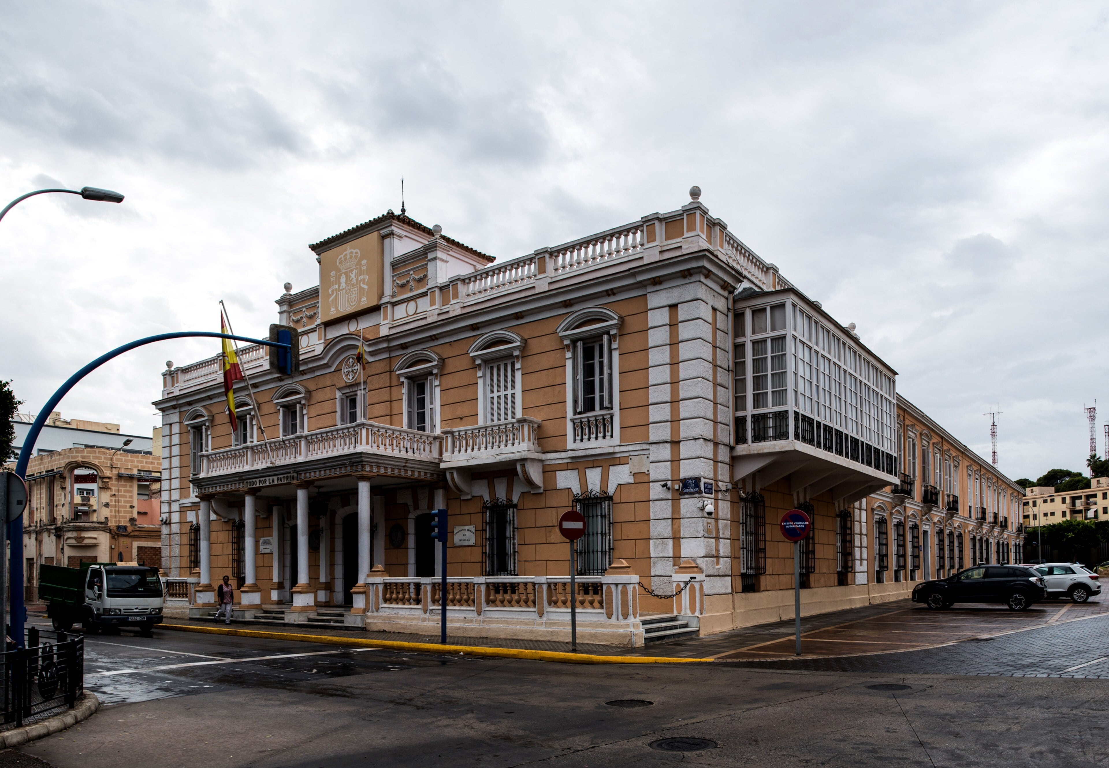 Edificio de la Comandancia General de Melilla. (Agencias).