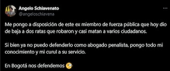 Concejal de Bogotá le expresó