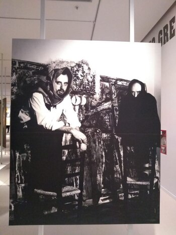 Greco y Antonio Saura frente