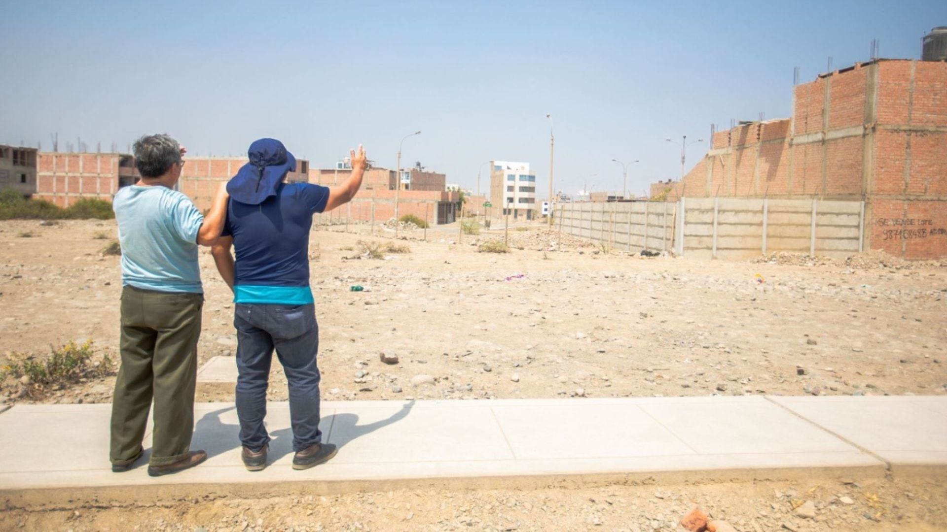 Con la modalidad del martillero, los interesados podrán comprar terrenos que varían en tamaño desde 107,07 m² hasta 1400,06 m². (Foto: Andina)