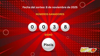 Resultados del Super Astro Sol