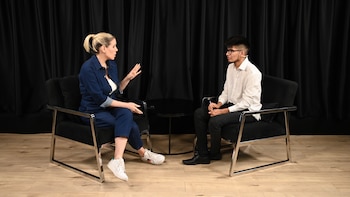 Nestor Carrizo con Tatiana Schapiro