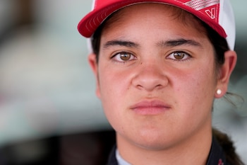 La joven piloto mexicana de