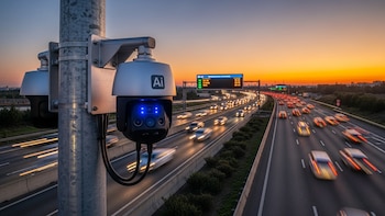 Usan 8 cámaras con IA