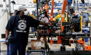 Una planta automotriz en Toledo,