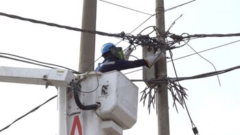 Power cuts in Lima and