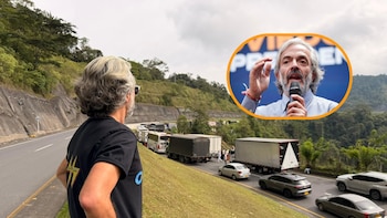 Juan Daniel Oviedo se vio afectado por los bloqueos de la vía Bucaramanga-Cúcuta y lanzó pulla a Petro por aumentos en el predial: “Pura improvisación”