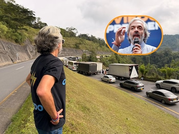 Juan Daniel Oviedo se vio afectado por los bloqueos de la vía Bucaramanga-Cúcuta - crédito @JDOviedoAr/X