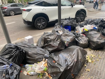 Las calles de Madrid llenas