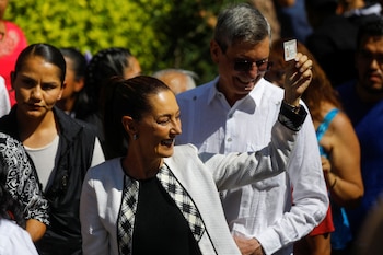 Claudia Sheinbaum fue sorprendida por