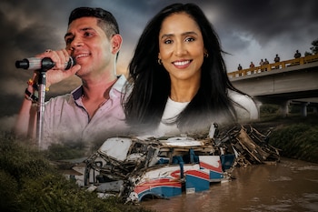 Kbeto Zuleta y su hermana Claudia Margarita Zuleta
