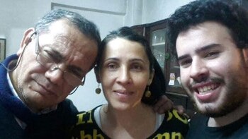 Carlos, Natalia y Benjamín: la