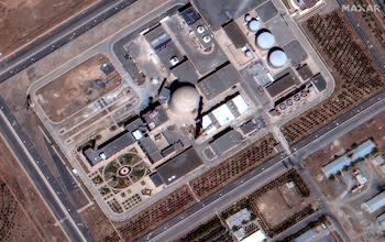Irán descartó cualquier posibilidad de renunciar al enriquecimiento de uranio y ceder sus reservas nucleares. (Maxar Technologies/Handout via REUTERS)