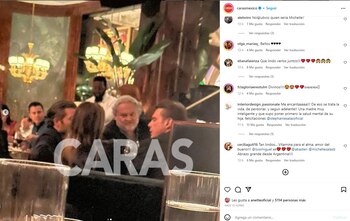 Luis Miguel estuvo acompañado de