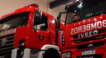 Un equipo de los Bomberos