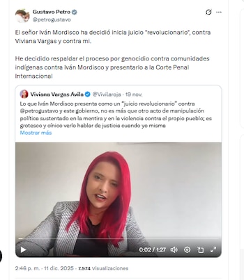 El presidente Gustavo Petro decidió