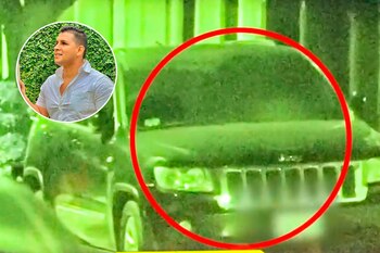 Néstor Villanueva captado con joven