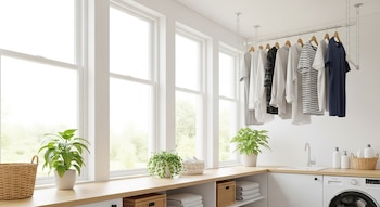 Secar ropa en espacios reducidos