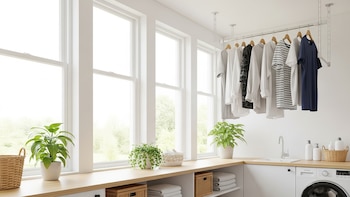 El reto de secar ropa