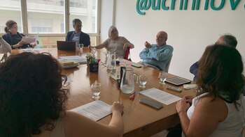 Reunión de trabajo en el