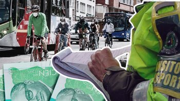 La bicicleta al ser un