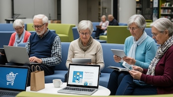 Ni pasivos ni desconectados: los seniors que compran y estudian en línea ya definen el éxito económico europeo