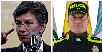 En la imagen, la alcaldesa