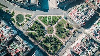 Desde un drone, una postal