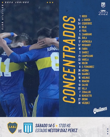 concentrados boca vs racing