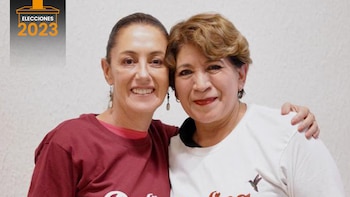 Sheinbaum felicitó a Delfina Gómez