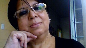 Olga Díaz, sobrevivió y hoy