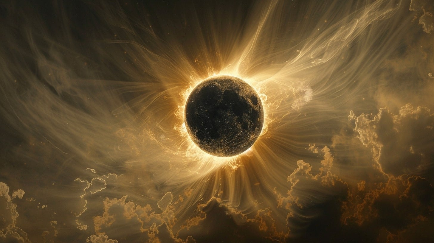 El eclipse solar total cruzará la península ibérica de oeste a este el 12 de agosto de 2026, marcando un hecho histórico para la observación celeste. (Imagen Ilustrativa Infobae).