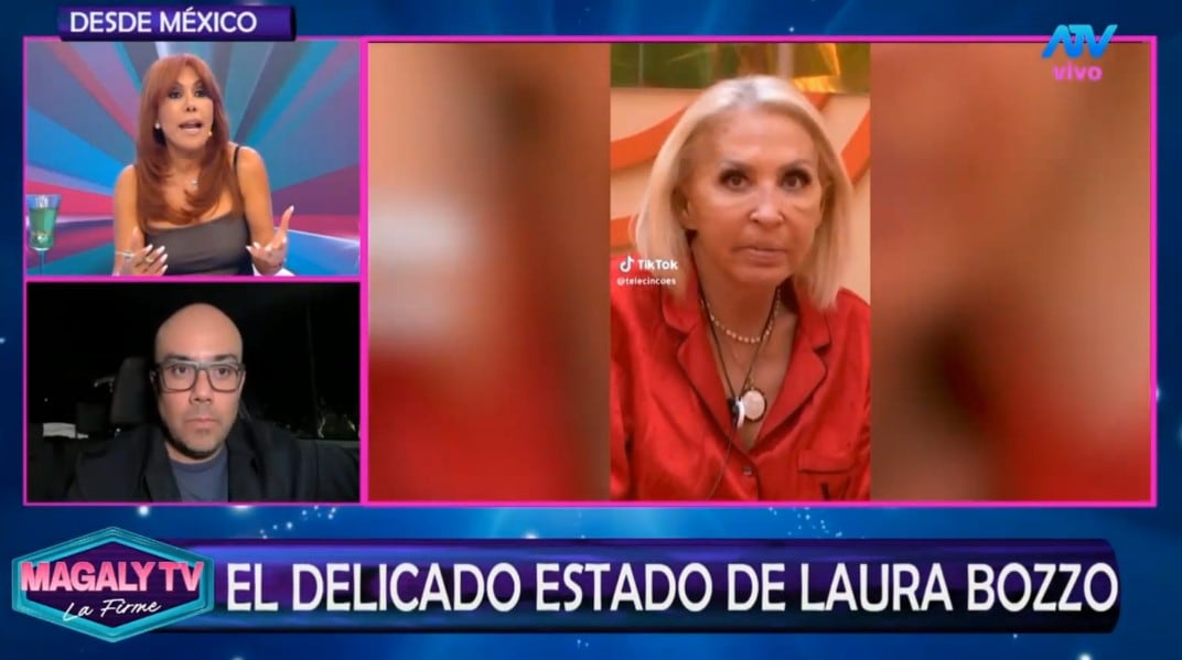 Periodista revela lo que se sabe sobre las hijas de Laura Bozzo durante su hospitalización en México. Captura: Magaly TV La Firme.