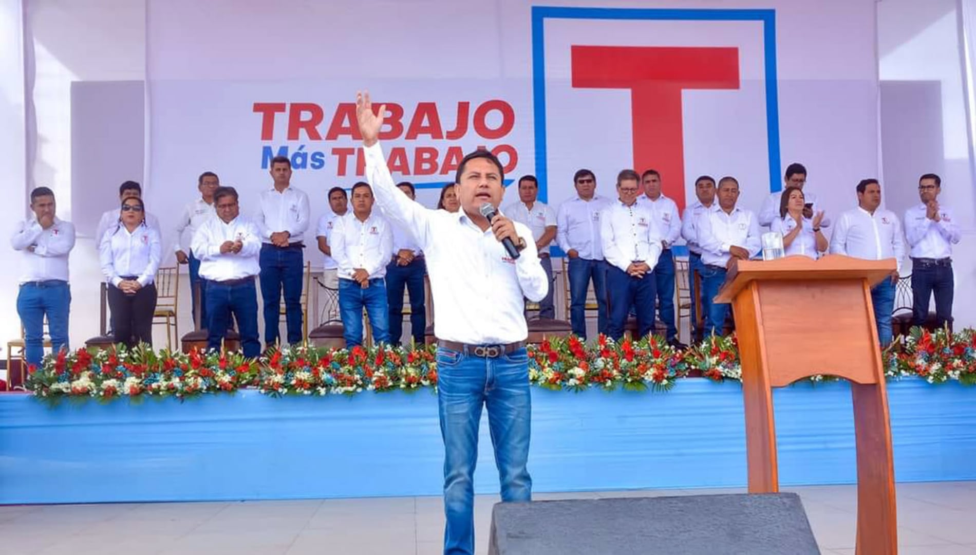 El excongresista Elías Rodríguez Zavaleta se postula a gobernador con la lista de Trabajo Más Trabajo.