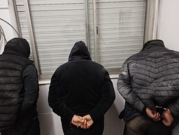 Tres de los ocho detenidos