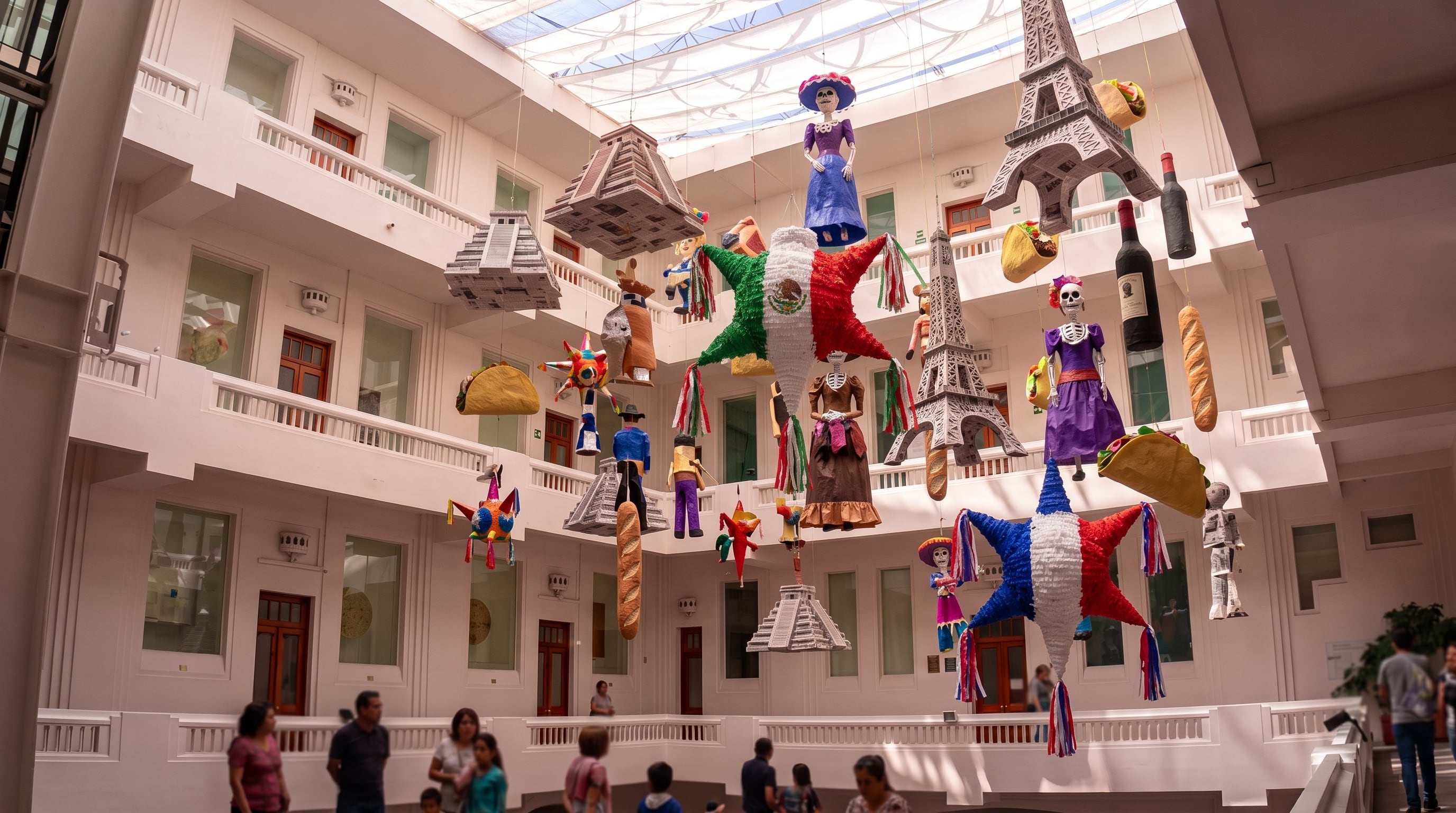 La nueva edición de la Exposición de Piñatas Mexicanas reunirá piezas construidas con materiales tradicionales y propuestas inspiradas en temas de libre elección. (Imagen Ilustrativa Infobae)